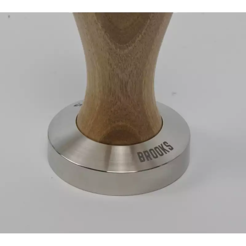 Pavoni pre-millenium Tamper 49,5mm Europäischer Nussbaum