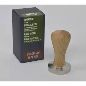 Pavoni millenium Tamper 51,5 mm Europäischer Nussbaum