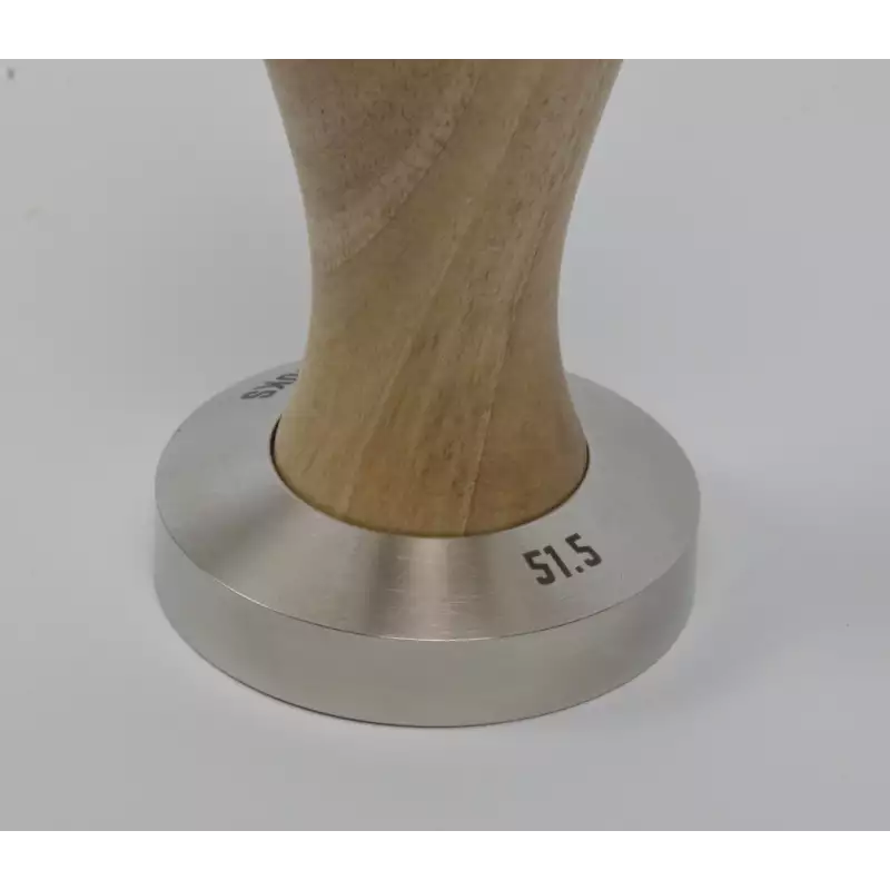 Pavoni millenium Tamper 51,5 mm Europäischer Nussbaum