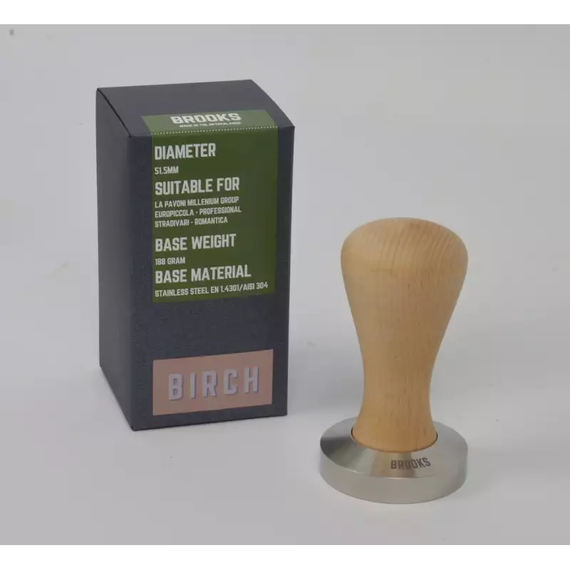 Pavoni millenium Tamper 51.5mm Birke