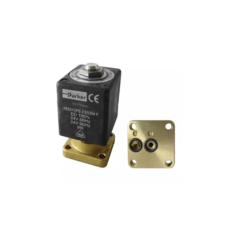 Lucifer solenoid valve 2 way base mounting 220/240V 50/60Hz