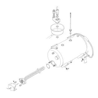 Faema E61 Jubilé - Kessel ersatzteile